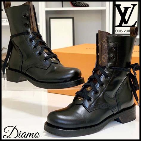 louis vuitton black flat shoes|louis vuitton flat ranger boots.